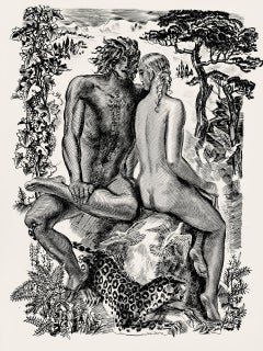 Composition, Portrait de A. Decaris, Albert Decaris