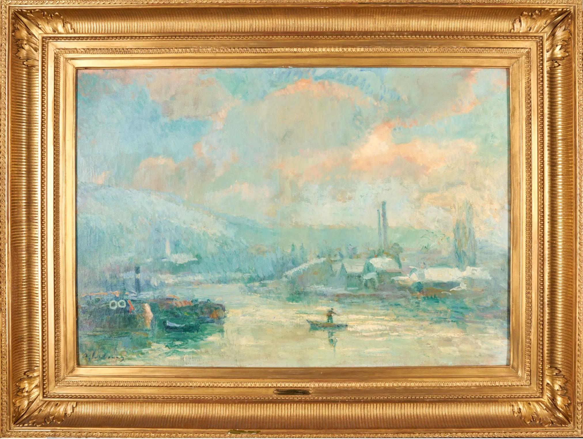 Albert Lebourg: Rouen: La Seine, La Côte Sainte-Catherine, et en venta 2