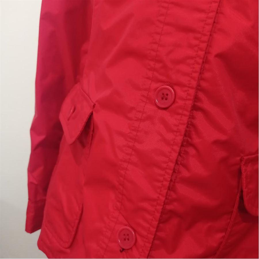 Red Alberto Aspesi Technic jacket size XL For Sale