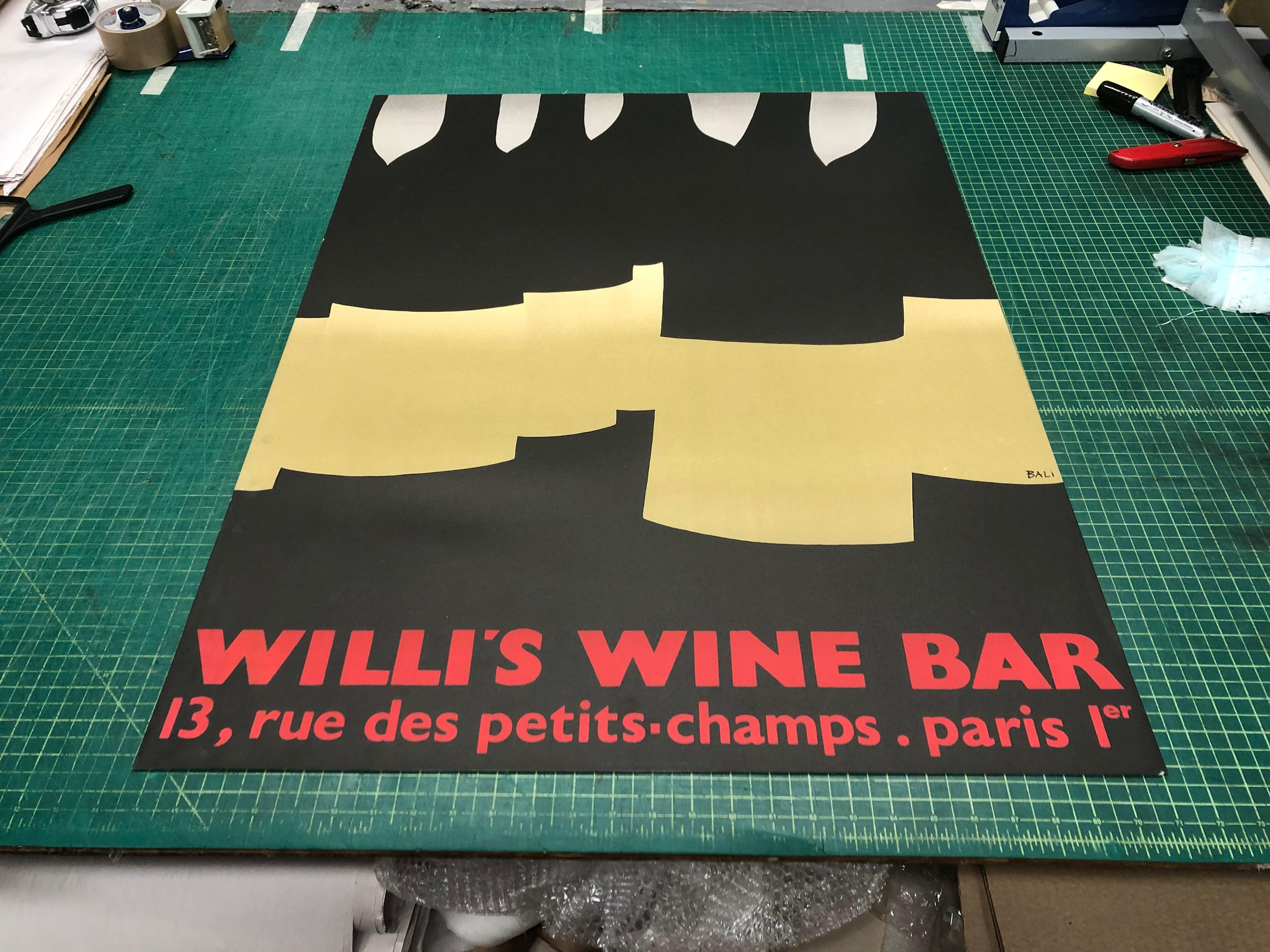 1982 Alberto Bali 'Willi's Wine Bar' For Sale 9