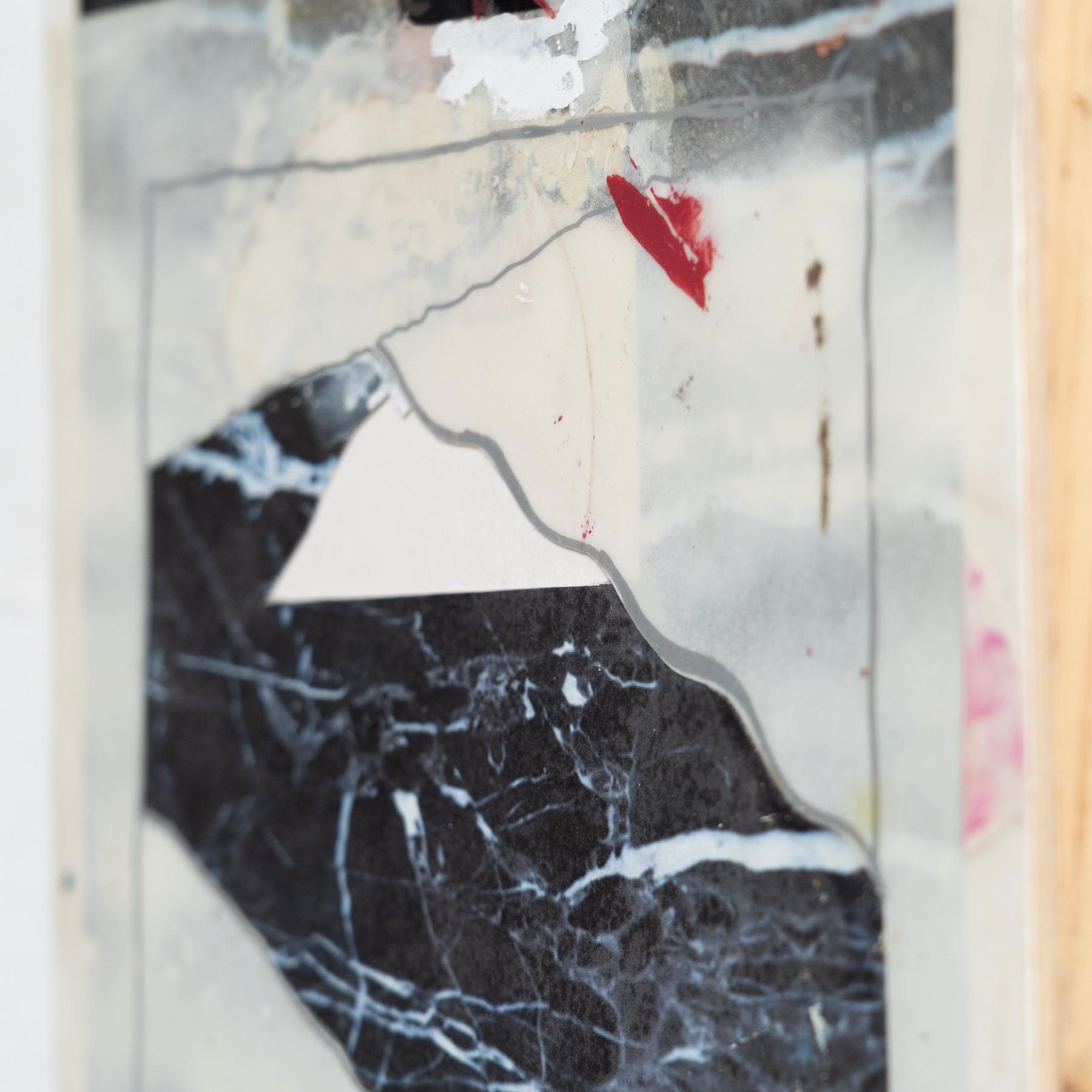 Alberto Beltran Abstraktes Mixed Media-Kunstwerk in Mischtechnik in Farbe, 2015 im Angebot 3