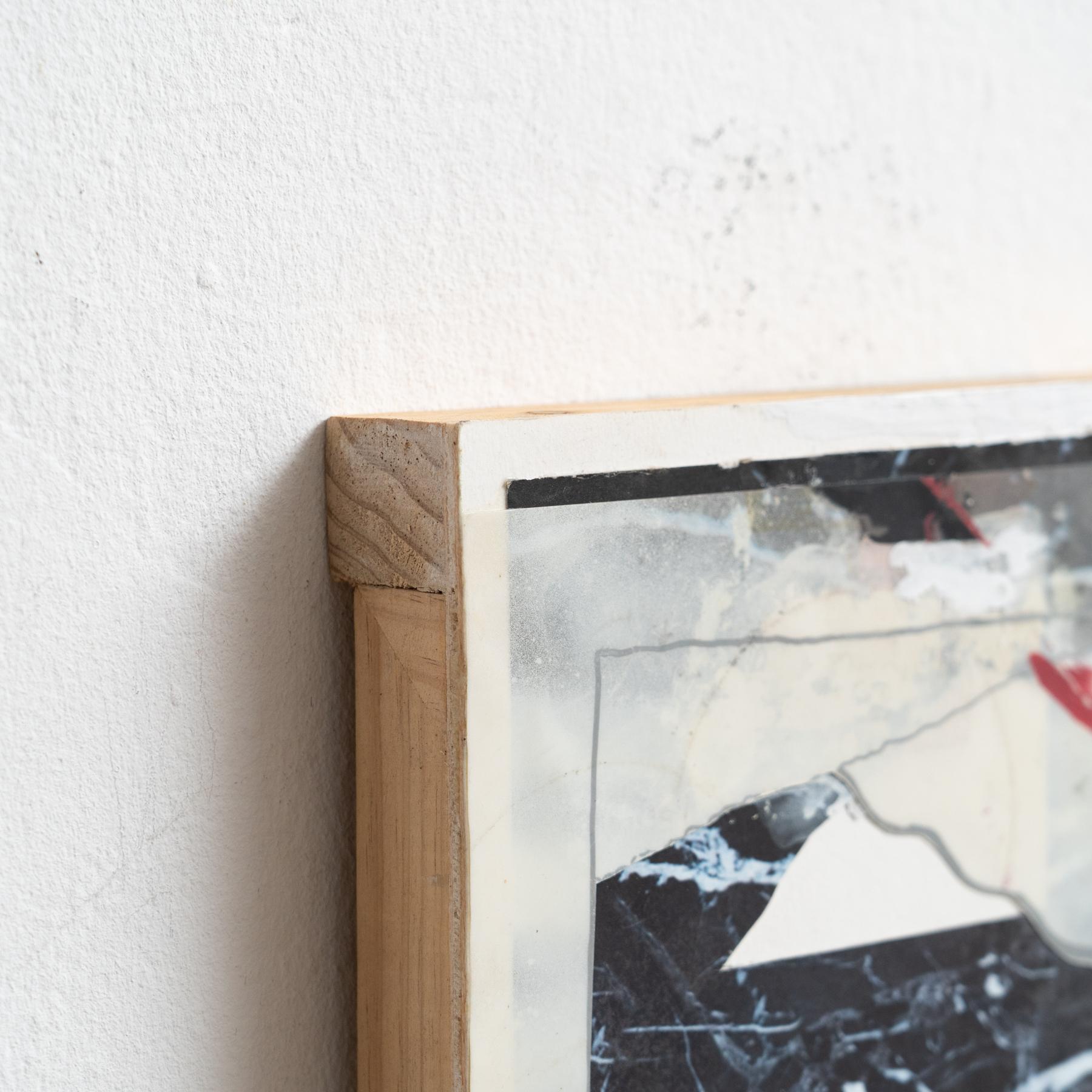 Alberto Beltran Abstraktes Mixed Media-Kunstwerk in Mischtechnik in Farbe, 2015 im Angebot 4