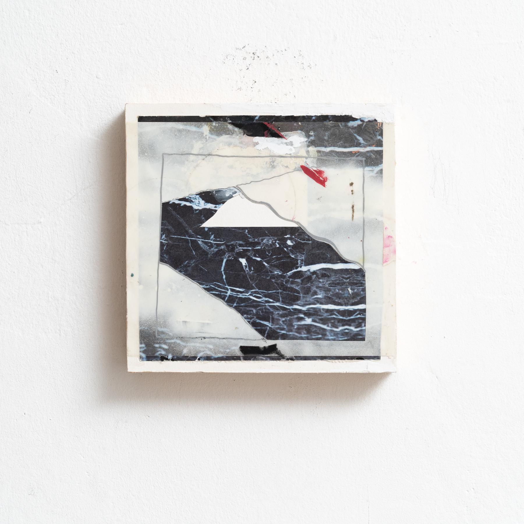 Alberto Beltran Abstraktes Mixed Media-Kunstwerk in Mischtechnik in Farbe, 2015

Im Originalzustand.