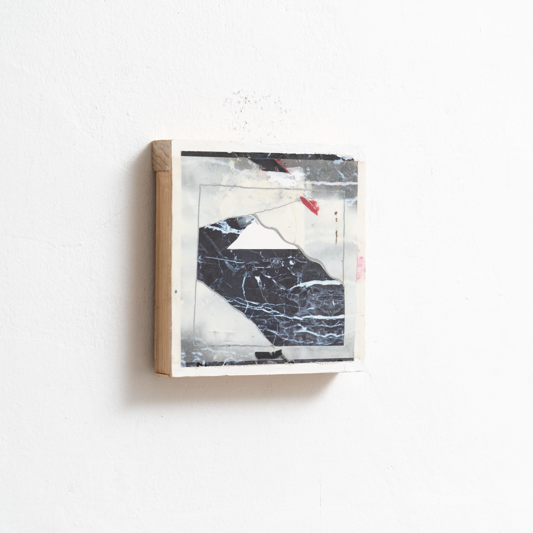 Alberto Beltran Abstraktes Mixed Media-Kunstwerk in Mischtechnik in Farbe, 2015 (Moderne) im Angebot