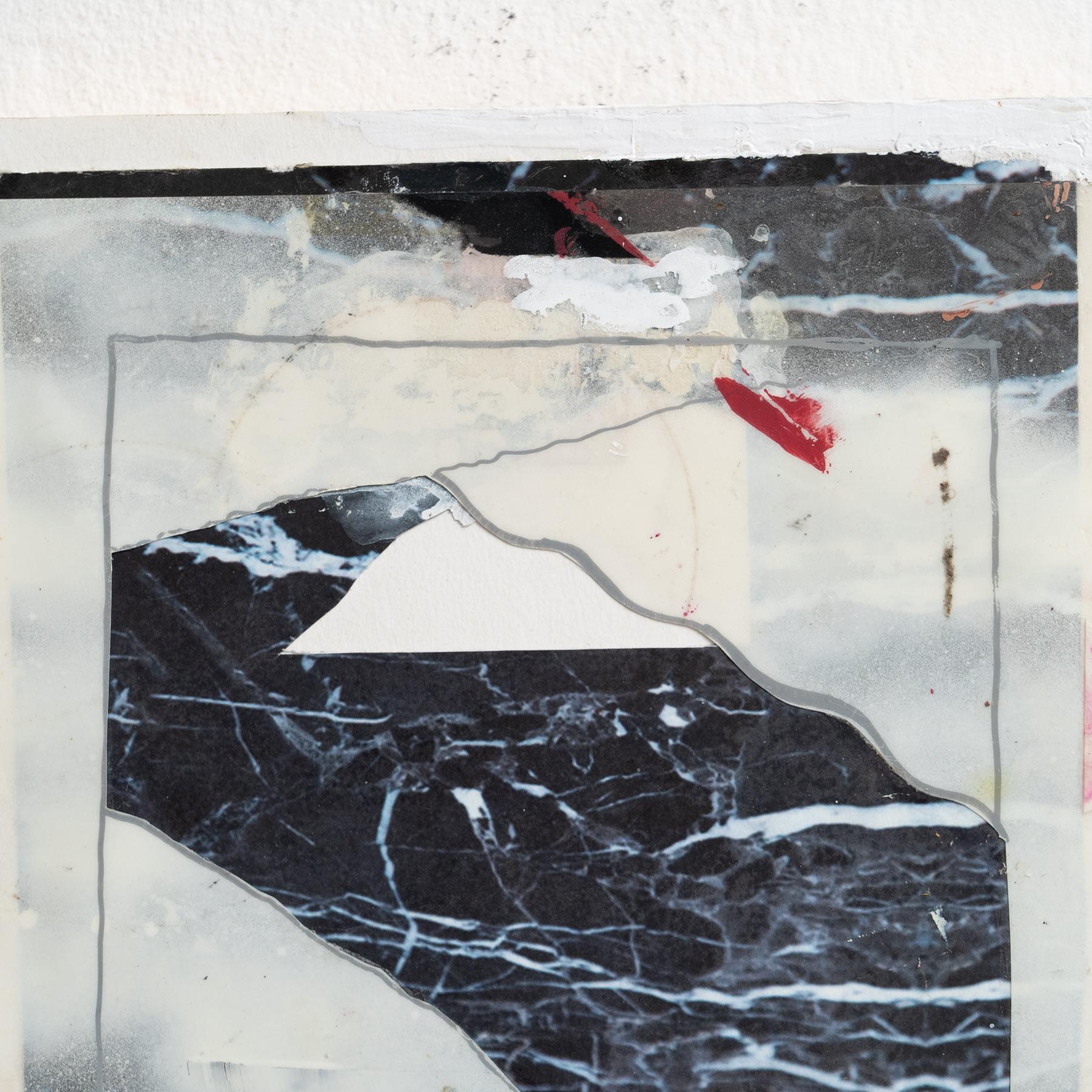 Alberto Beltran Abstraktes Mixed Media-Kunstwerk in Mischtechnik in Farbe, 2015 im Zustand „Gut“ im Angebot in Barcelona, ES