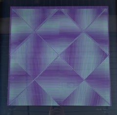 Alberto Biasi, Rilievo Ottico Cinetico Double Screen Printing