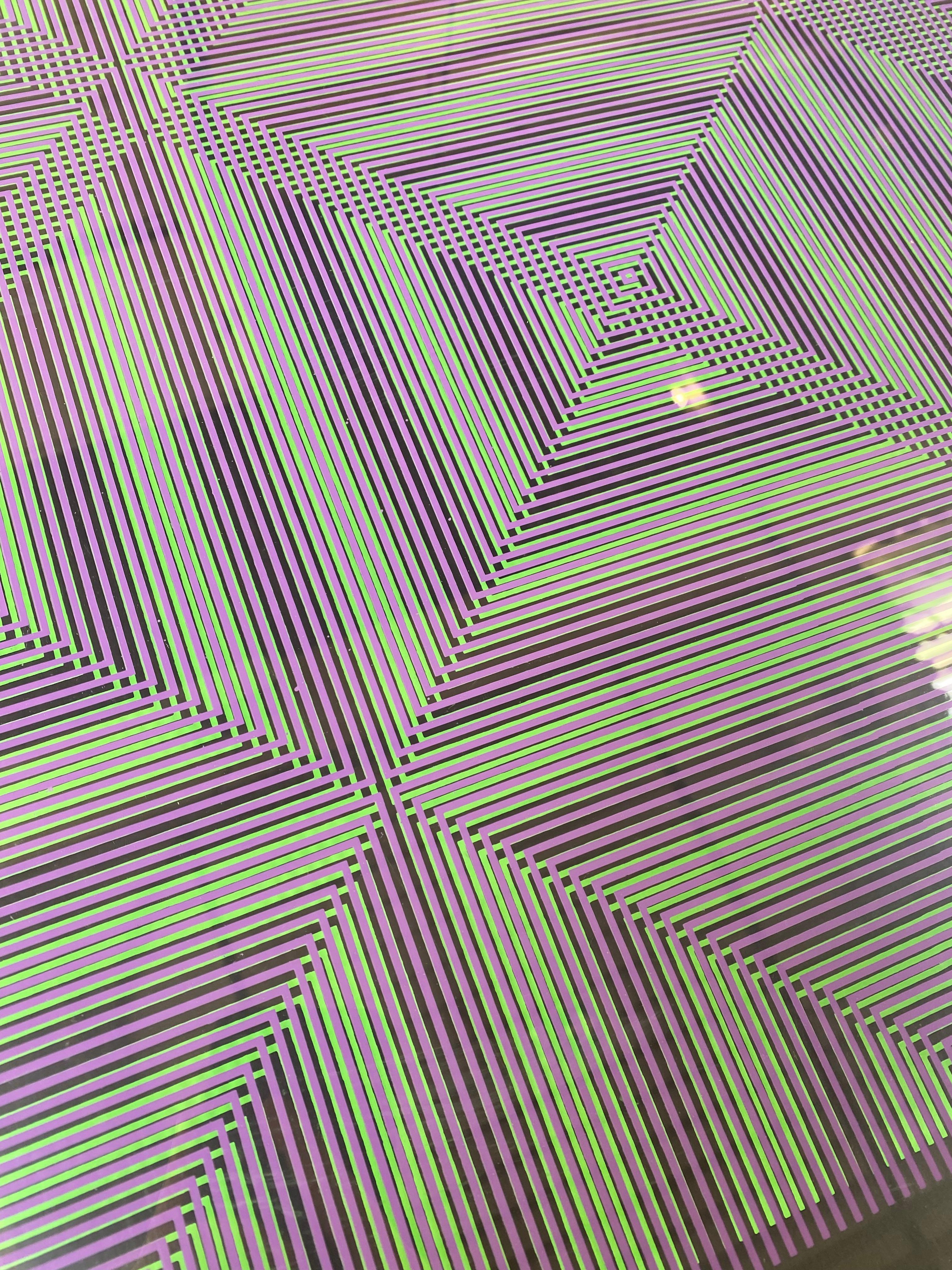Alberto Biasi, Rilievo Ottico Cinetico Doppia Serigrafia in vendita 1