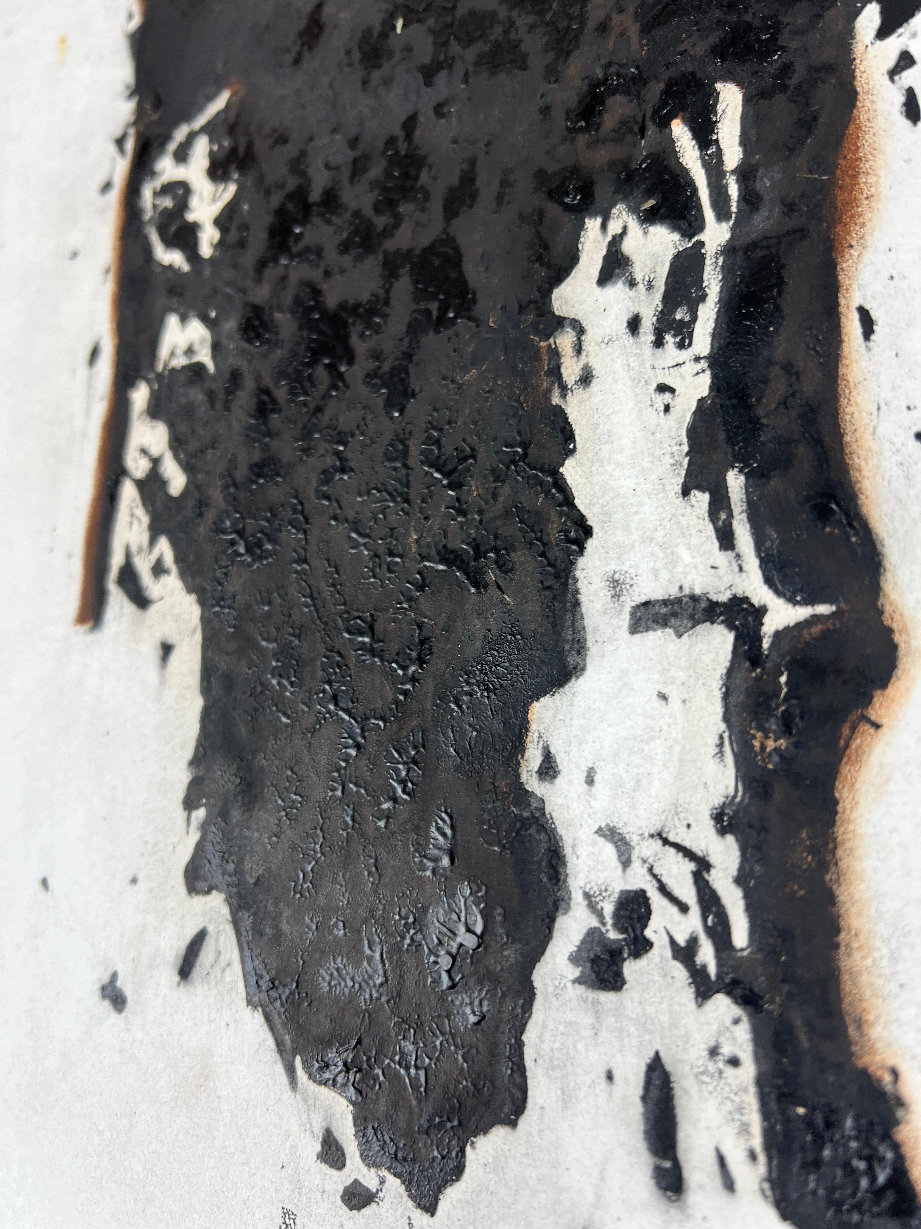 Alberto Burri ( 1915 – 1995 ) – COMBUSTIONI – hand-signed etching and aquatint 7
