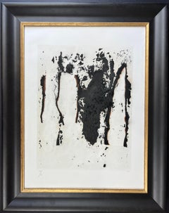 Alberto Burri ( 1915 - 1995 ) - COMBUSTIONI - handsignierte Radierung und Aquatinta
