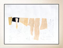 Alberto Burri (1915–1995) - Etching and lithograph on Fabriano Rosapina - 1957