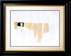 Alberto Burri (1915–1995) - Etching and lithograph on Fabriano Rosapina - 1957