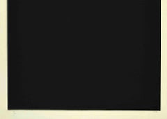 Bianchi e Neri II (Acetates) - Plate A - By Alberto Burri - 1969