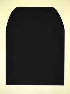 Bianchi e Neri II ( Acetaten) – Teller A – von Alberto Burri – 1969