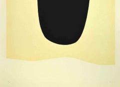 Bianchi e Neri II (Acetates) - Plate D - By Alberto Burri - 1969