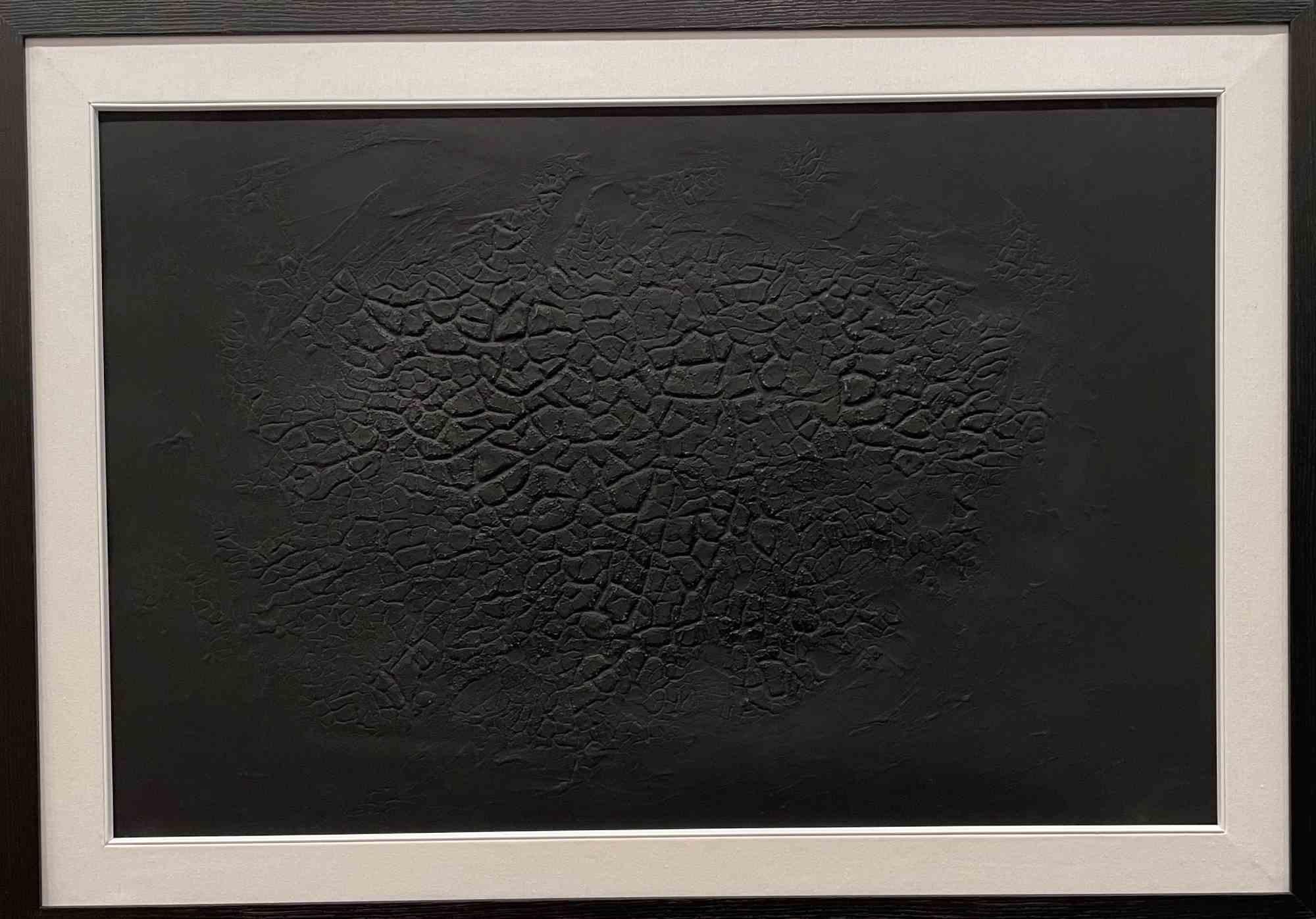 etching and aquatint with embossing on Rosaspina paper from a series of 8 Cretti (7 black and 1 white). Hand signed lower right.

Edition of 90 prints, plus 15 artist's proofs in Roman numerals.

Artist's Proof, printed and published by Stamperia