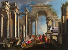 Alberto Carlieri, Painting with Architectural Capriccio