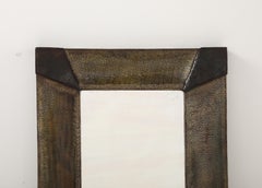 Alberto Cassoli Iron Wall Mirror, Italy, Late 1960s