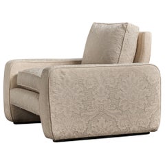 Alberto Churba, sillón, tela, madera, Argentina, década de 1970