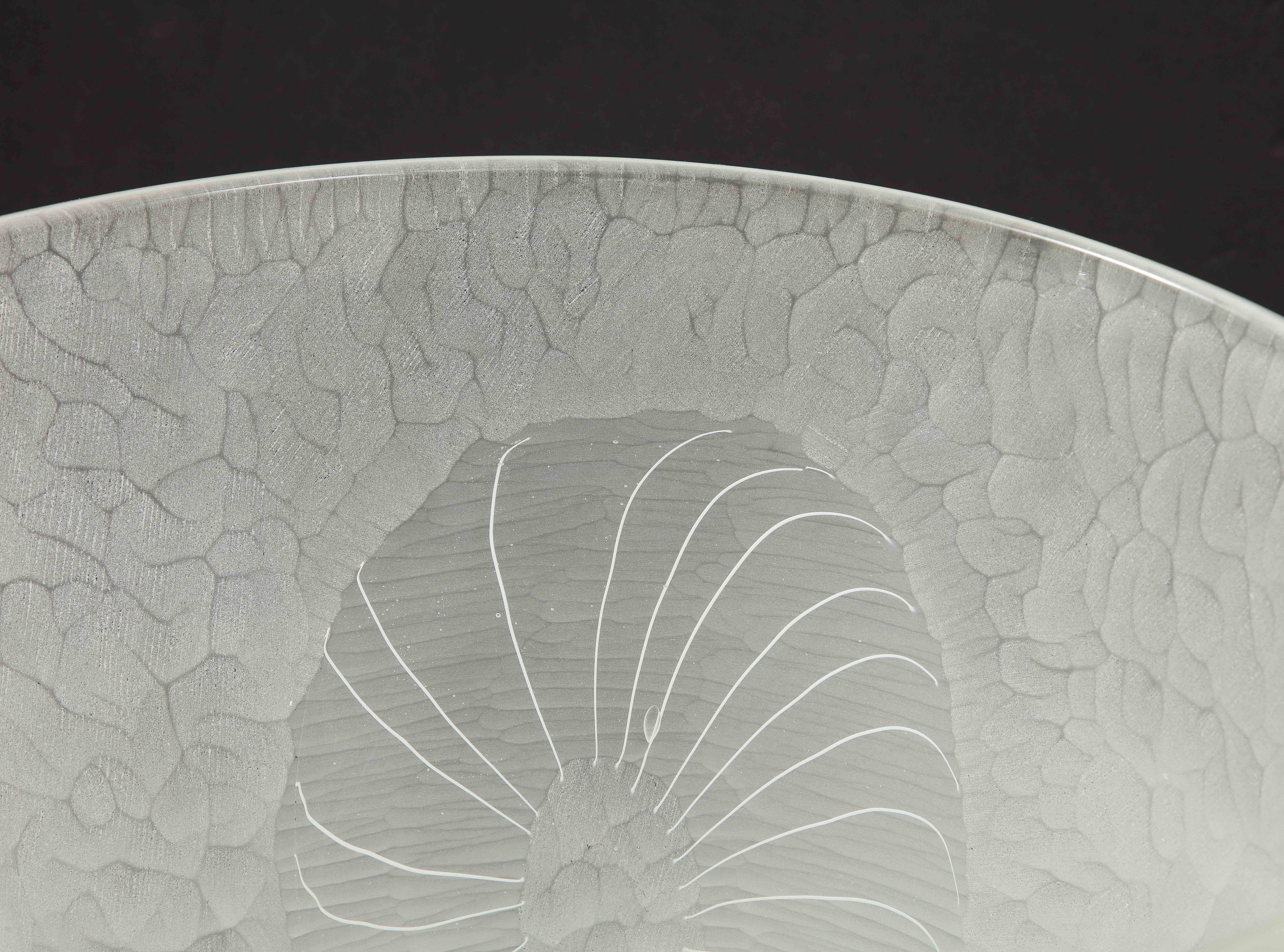 Alberto Doná Large Murano Glass Vase For Sale 1