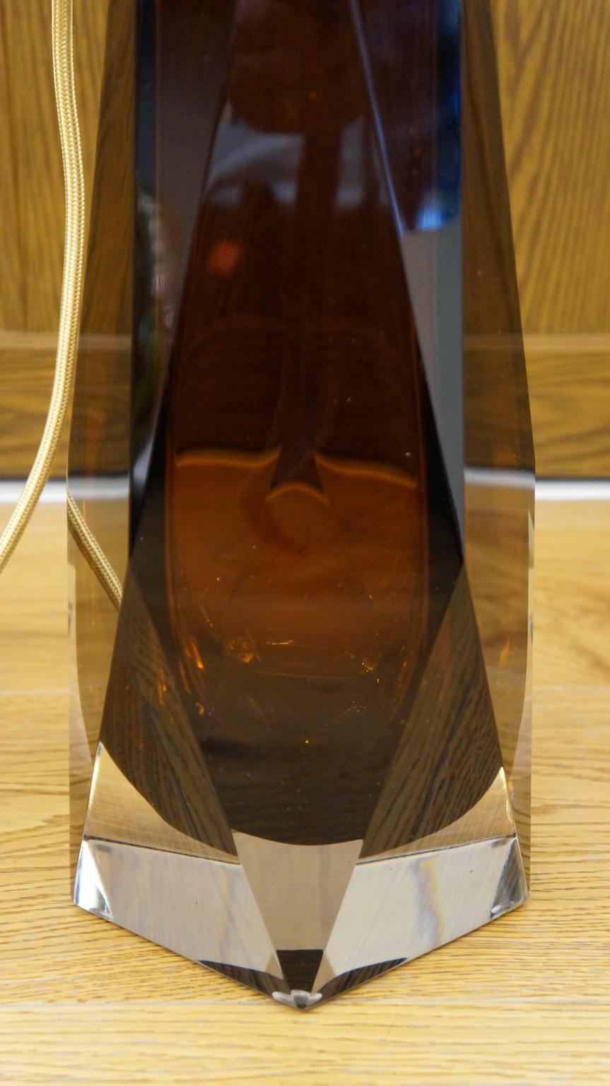 Zwei von zwei Muranoglas-Tischlampen von Alberto Donà, Moderne der Mitte des Jahrhunderts, 1995 im Angebot 14