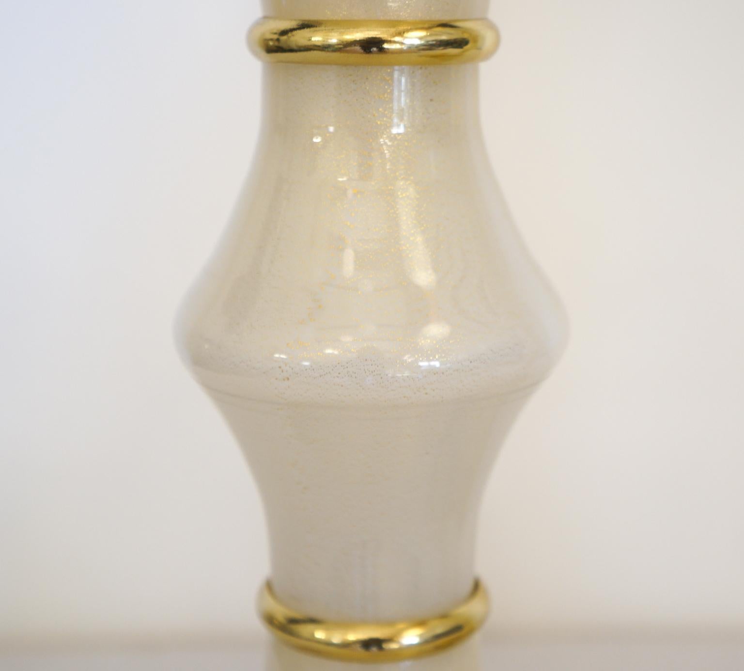 Alberto Donà Lampes de table en verre de Murano blanc, 1995 en vente 10