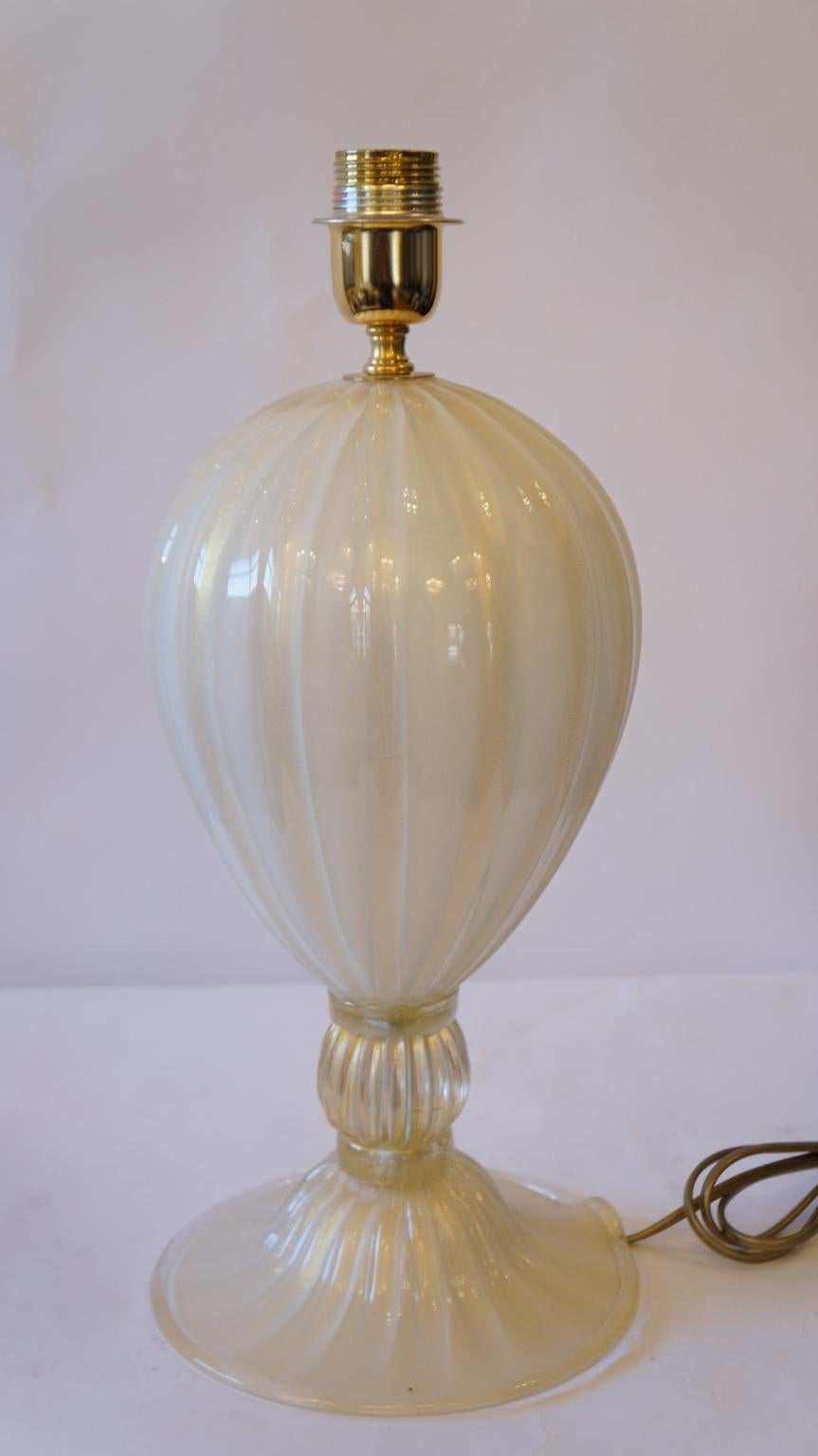 Alberto Donà Mid-Century Modern White Veronese Two Murano Glass Table Lamps 1985 For Sale 12