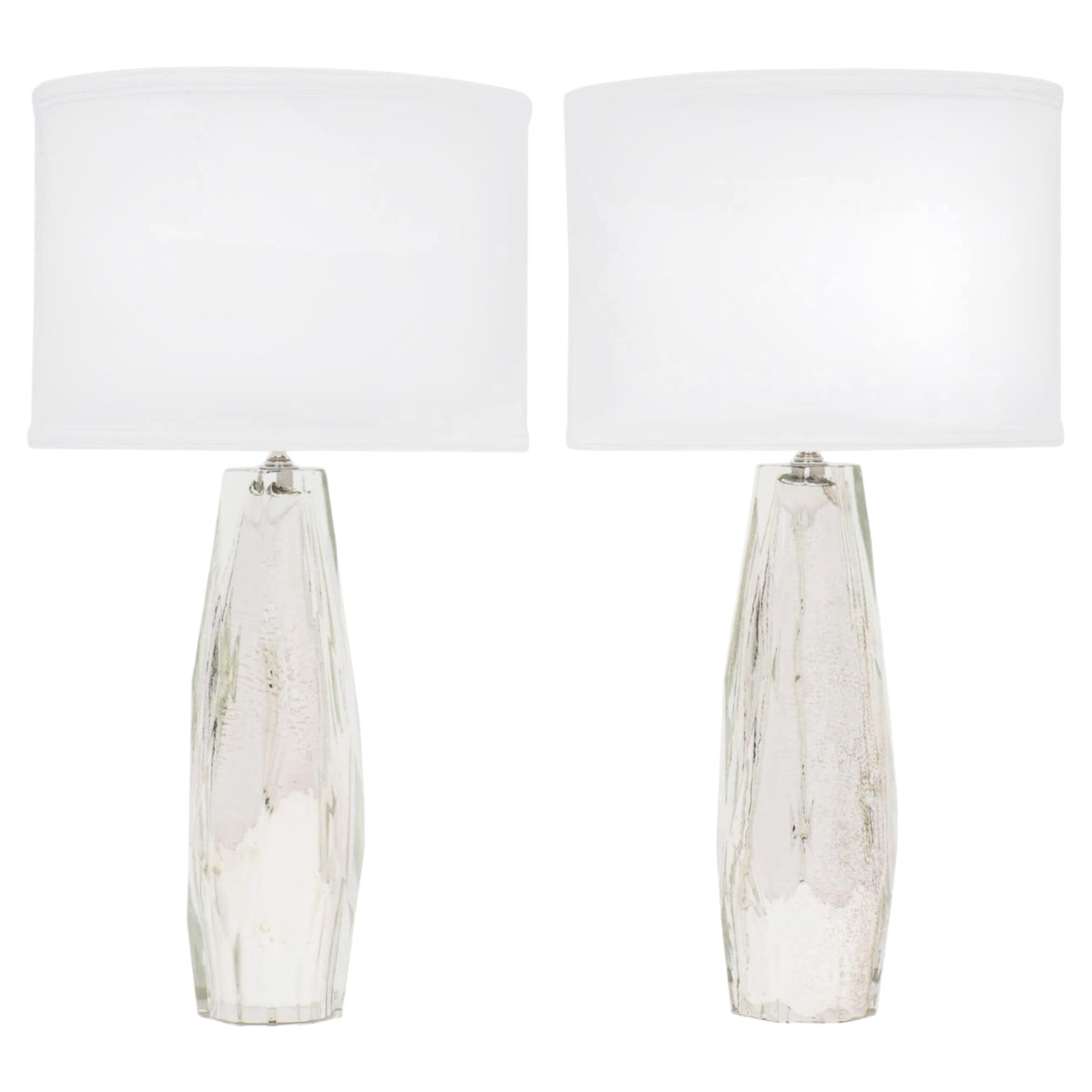Alberto Donà Modern Table Lamps in Murano Glass, Italy For Sale