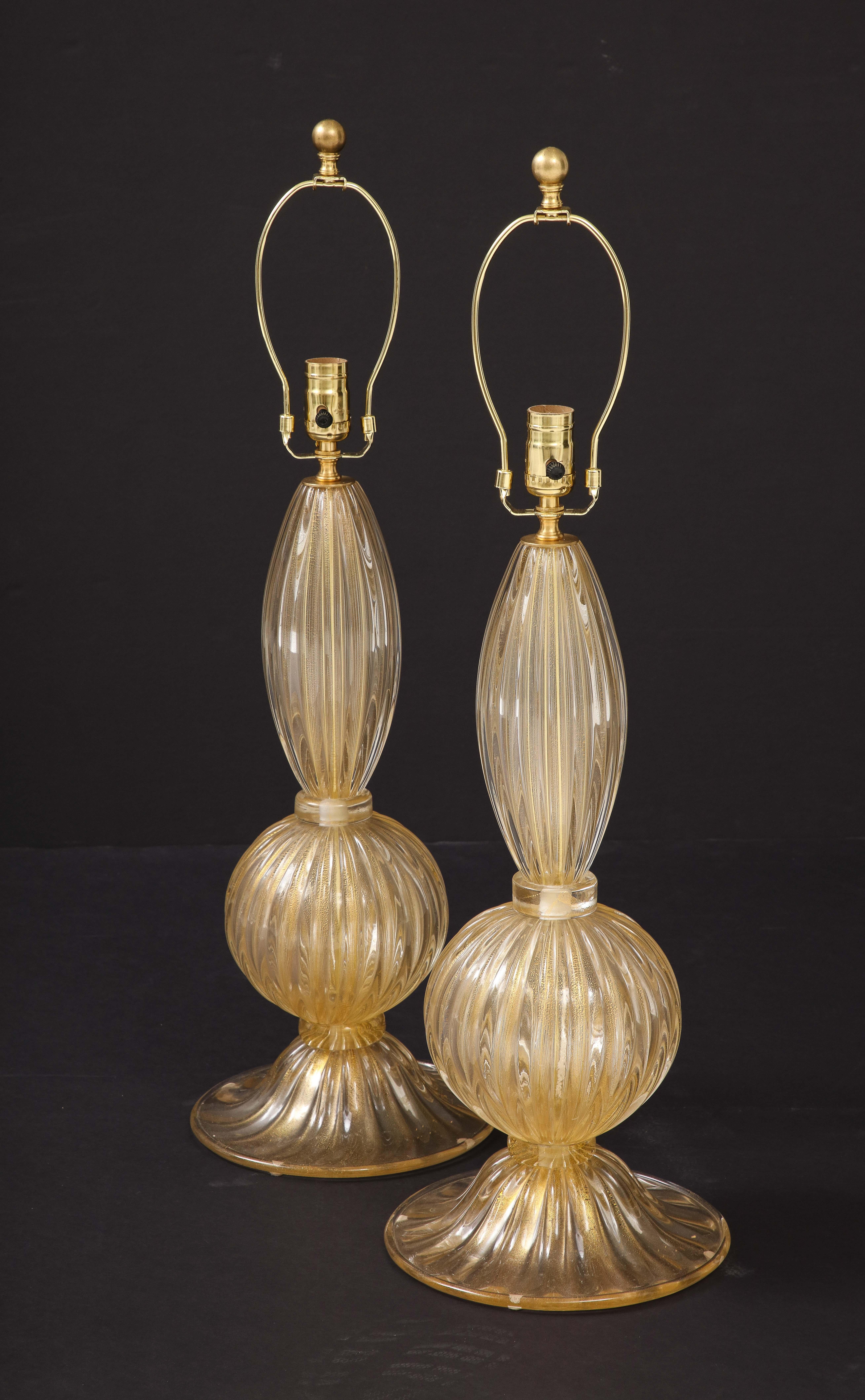 Alberto Doná Murano Glass Table Lamps 10