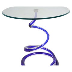 Alberto Dona Signed Murano End Table