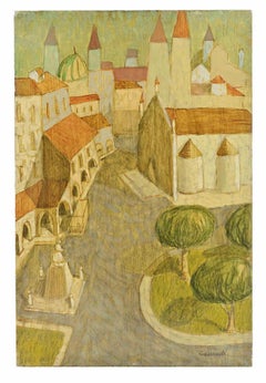 Todo nuestro - Pintura de Alberto Gallerati - Años 70