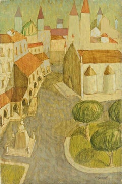 Tutti nostri - Quadro di Alberto Gallerati - Anni '70