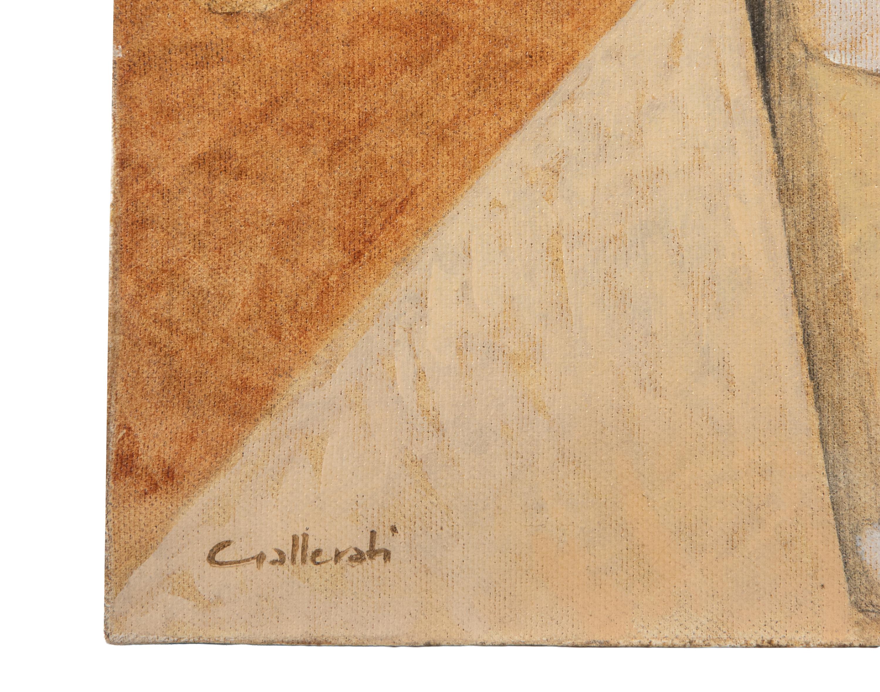 Donna volante - Dipinto di Alberto Gallerati - Anni '70 in vendita 2