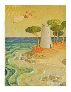 Greetings from Afar - Paint by Alberto Gallerati - 1970s