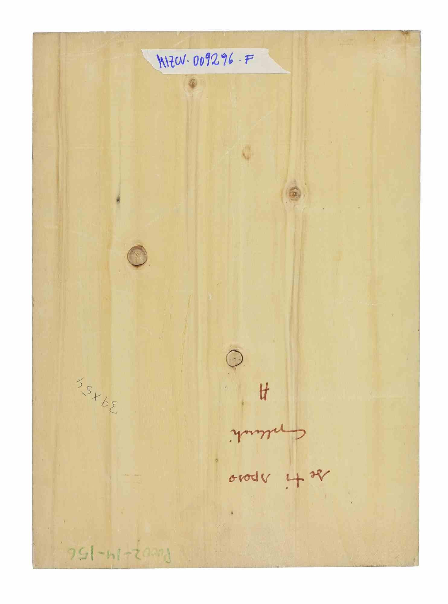 If I Marry You - Paint by Alberto Gallerati - 1970s For Sale 1