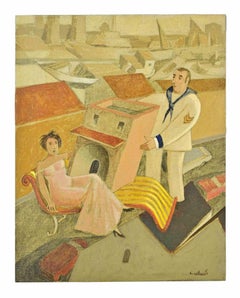 I'll Buy a House in Pescara - Paint by Alberto Gallerati - 1980s