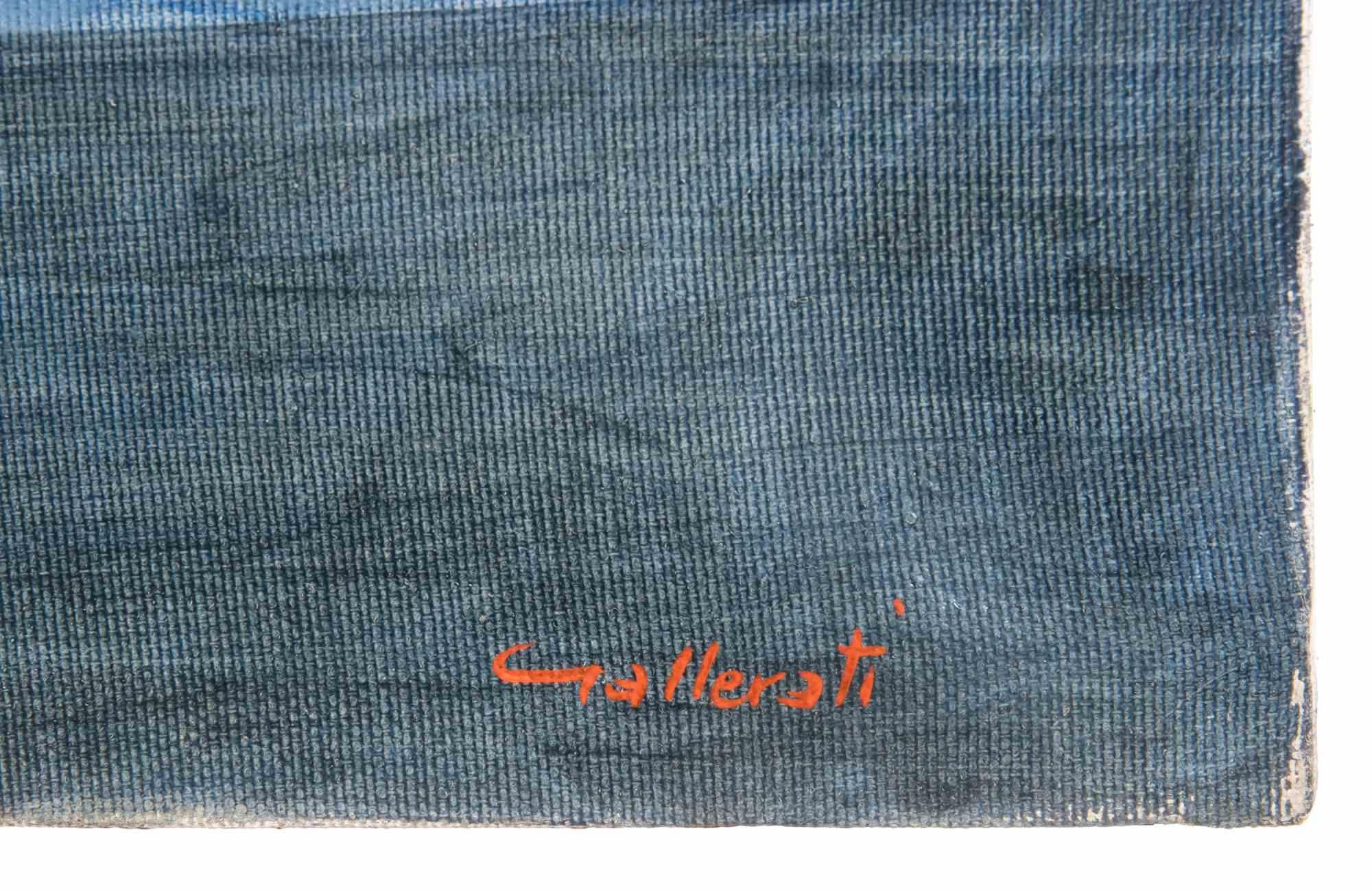 I'll Give you a Car - Paint by Alberto Gallerati - 1980s For Sale 2
