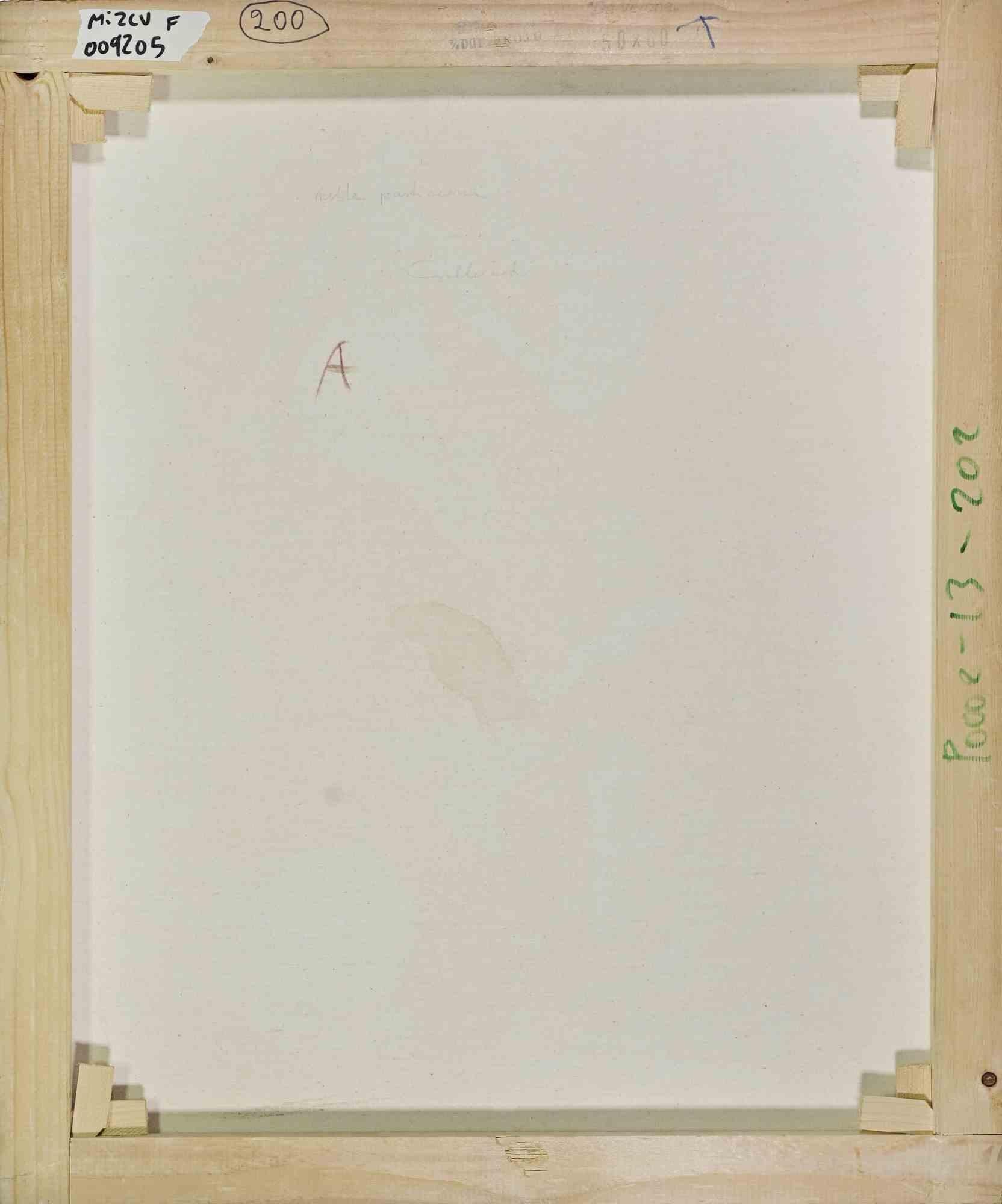 In der Konditorei - Gemälde von Alberto Gallerati - 1970er Jahre im Angebot 2