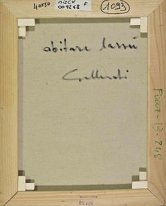 Living Up&Up - Dipinto di Alberto Gallerati - Anni '70