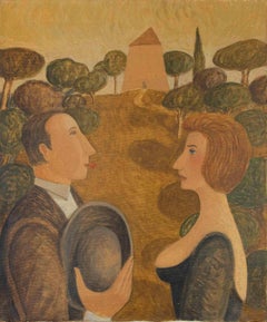 Marriage Proposal - Paint by Alberto Gallerati - 1970s