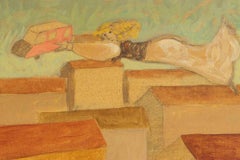 Maybe a Car was Missing - Paint by Alberto Gallerati - 1970s