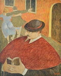 On the Bad Road - Paint by Alberto Gallerati - 1980s