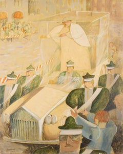 Defensas de Pablo I, II, III y IV - Pintura de Alberto Gallerati - Años 80
