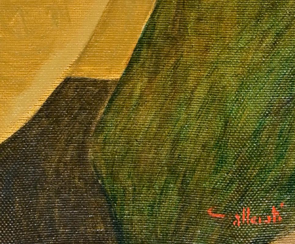 Points de vue - Peinture d'Alberto Gallerati - années 1970 en vente 2