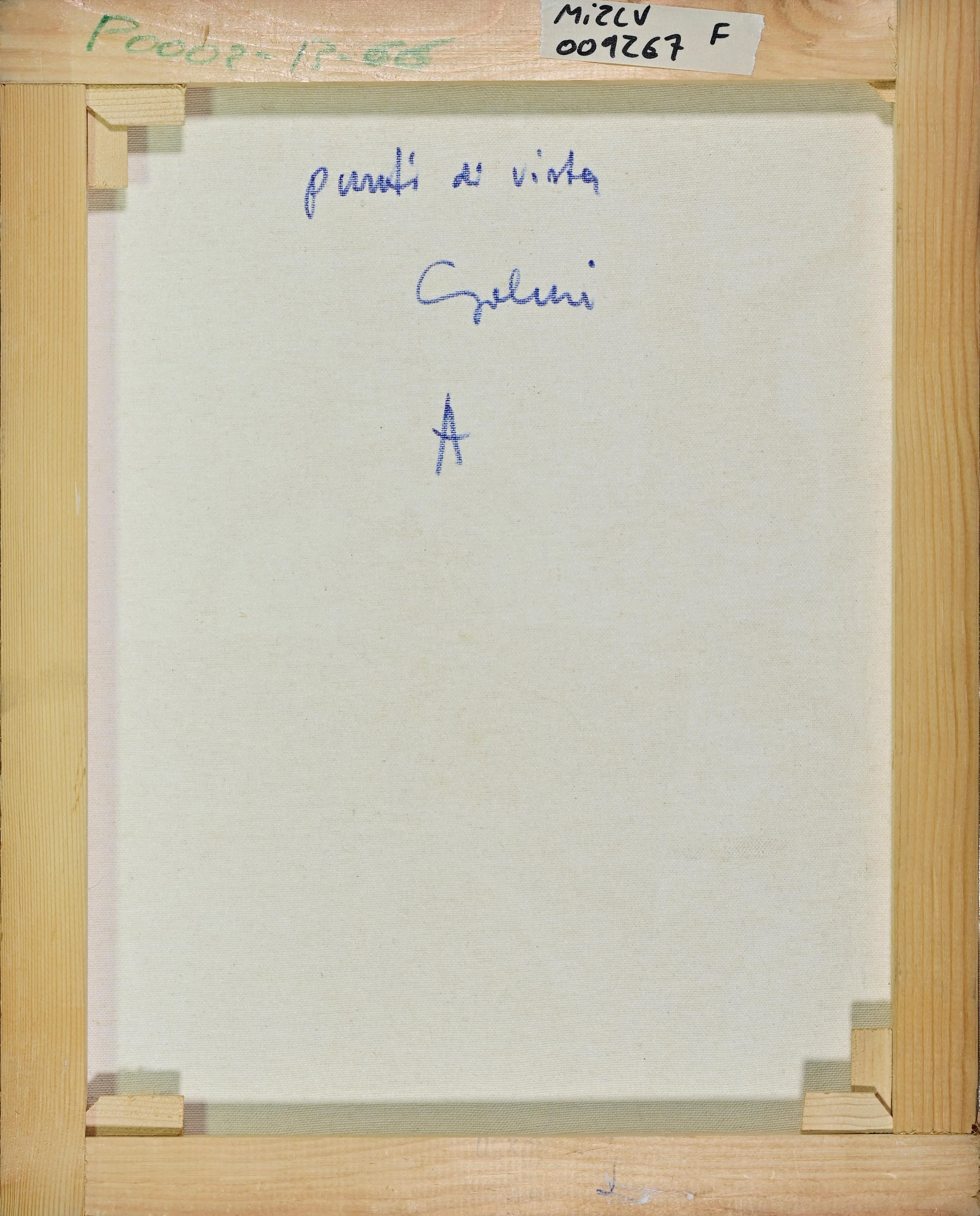 Points de vue - Peinture d'Alberto Gallerati - années 1970 en vente 3