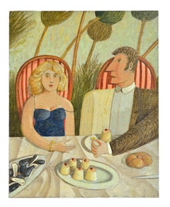 Propuesta aceptada - Pintura de Alberto Gallerati - Años 80