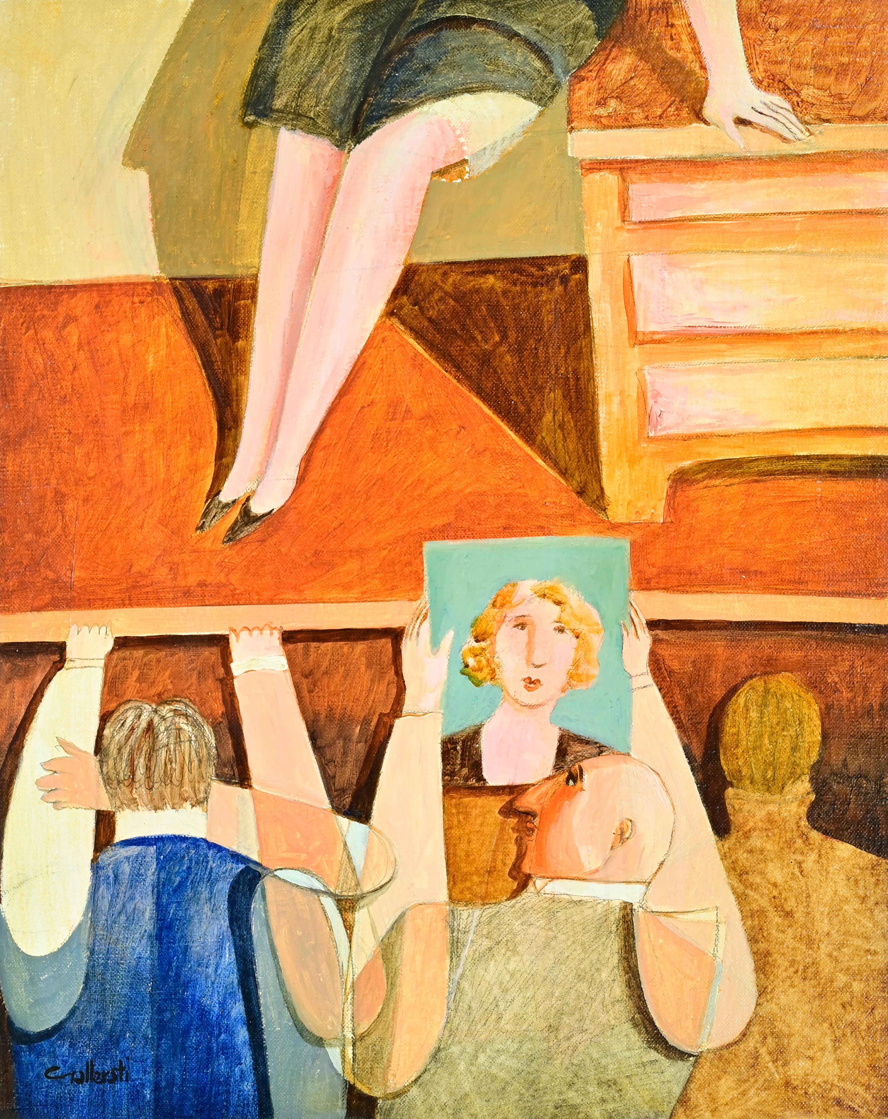 Mixed Media on masonite realized by Alberto Gallerati in 1980s.

Hand signed. Titled on rear.

Very good condition.