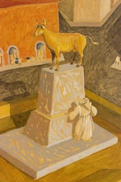 Fonds de marins - Peinture d'Alberto Gallerati - années 1970