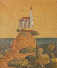Stop Time - Peinture d'Alberto Gallerati - années 1970