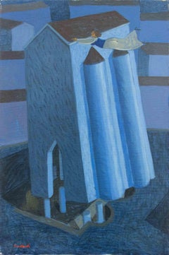 Llévate el castillo - Pintura de Alberto Gallerati - Años 70