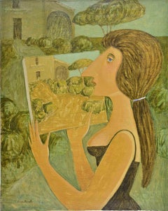 Terzilla's Claims - Paint by Alberto Gallerati - 1970s